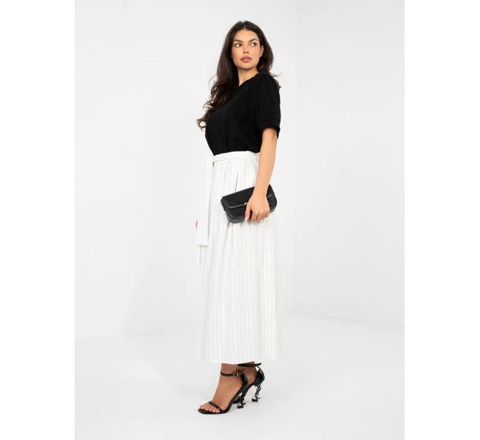 Spódnica IT SD model 22011409 ecru - FPrice Spódnica IT SD model 22011409 ecru - FPrice