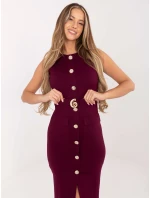 Sukienka IT SK model 21782448 bordowy - FPrice