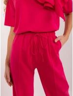 Spodnie LK SP model 21175322 fuksjowy - FPrice Spodnie LK SP model 21175322 fuksjowy - FPrice