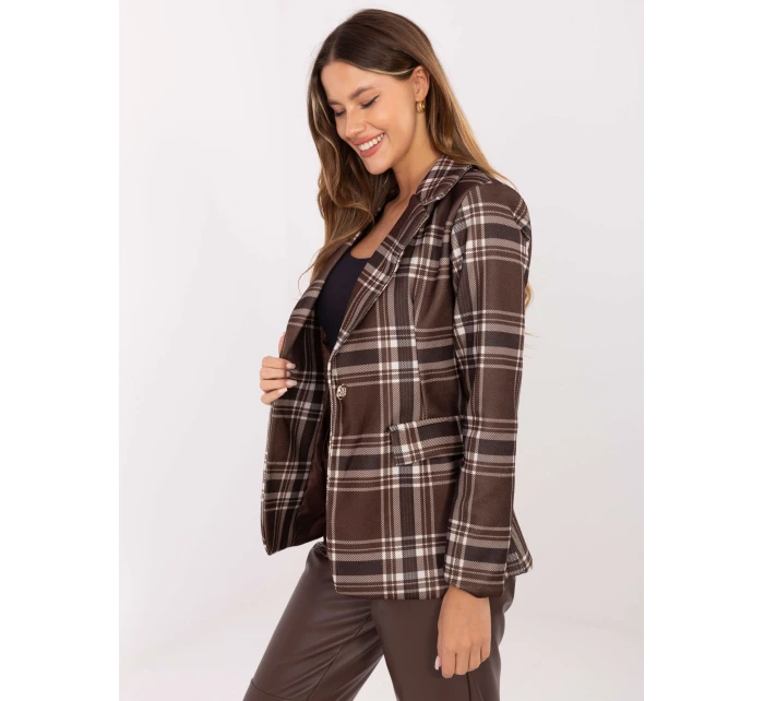 Dámský blejzr 3262.32 hnědý - FPrice