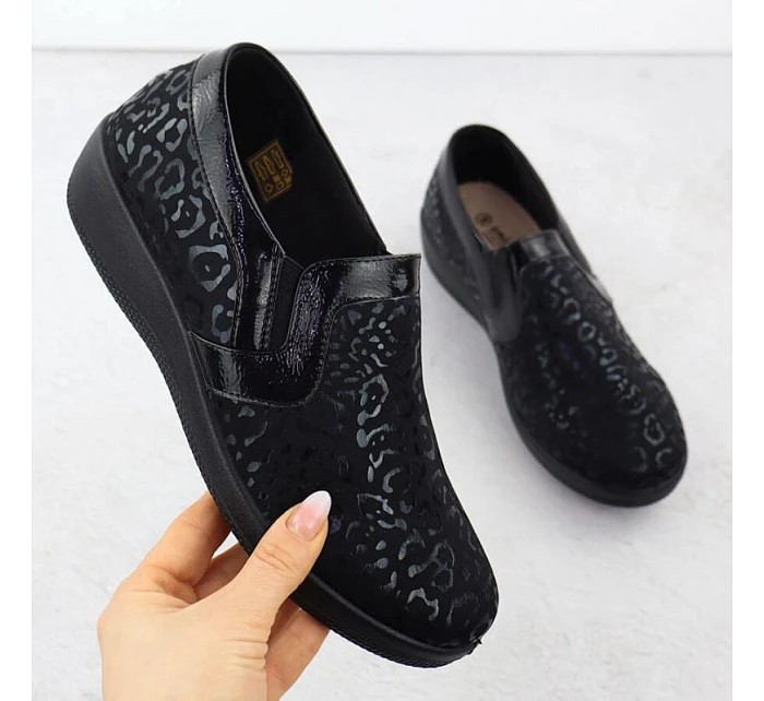 Dámské pohodlné nazouvací boty Unisoft 8910 v maskáčovém provedení