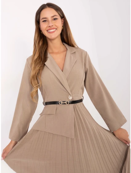 Sukienka IT SK model 21441288 beżowy - FPrice