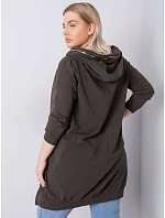 Mikina RV BL 6464.46P, tmavě khaki Mikina RV BL 6464.46P, tmavě khaki