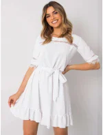 Dámské šaty s krajkovými vsadkami 508630 - FPrice