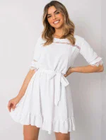 Dámské šaty s krajkovými vsadkami 508630 - FPrice