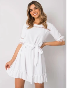 Dámské šaty s krajkovými vsadkami 508630 - FPrice