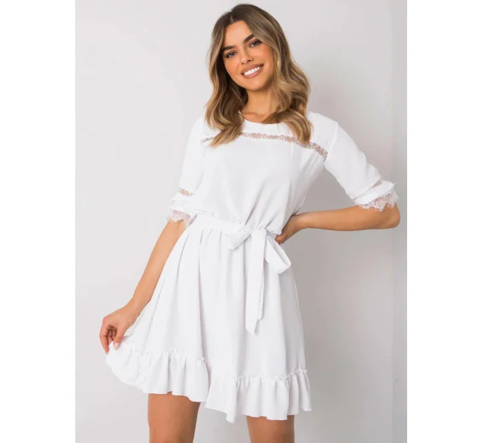 Dámské šaty s krajkovými vsadkami 508630 - FPrice