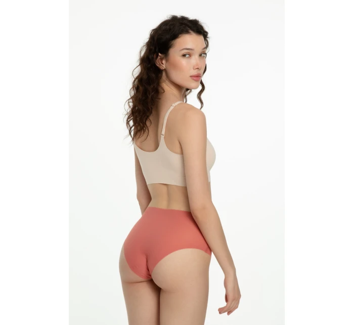 Kalhotky bezešvé Mousse Maxi korálové - Julimex