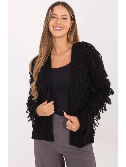 Svetr na zapínání model 217060 Rue Paris Svetr na zapínání model 217060 Rue Paris