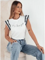 Dámské tričko bílé Dstreet model 21973999 - FashionStreet