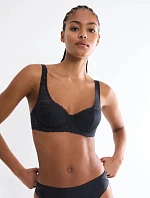 Dámská podprsenka Amourette Graphic WHP - BLACK - černá 0004 - TRIUMPH