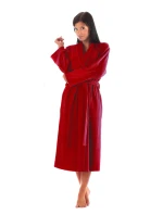 dámský župan model 20648578 vínová - Vestis dámský župan model 20648578 vínová - Vestis