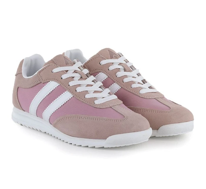 Dámské kožené sportovní polobotky růžové model 22116002 - McArthur