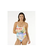 Dámské plavky RIP CURL Hotel Malibu Cheeky One Piece, vícebarevné Dámské plavky RIP CURL Hotel Malibu Cheeky One Piece, vícebarevné