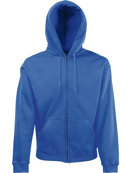 Fruit of the Loom Classic Hooded Sweat Jacket Mikina s kapucí 16.2062 royal blue
