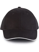 KP 011 6 Panelová sandwich kšiltovka  black/white model 22460965 - K-up