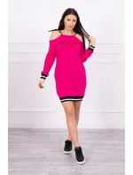 Tres Chic fuchsiové šaty Tres Chic fuchsiové šaty