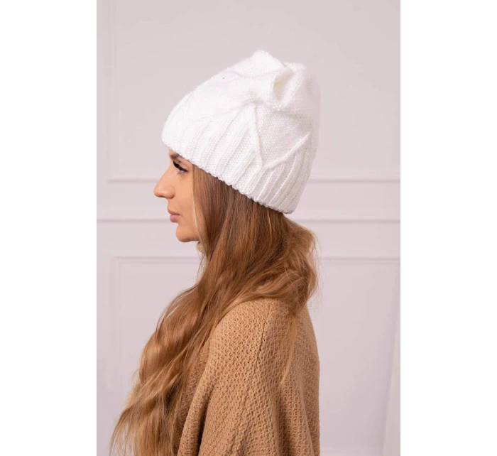 Dámská čepice Liliana K375 bílá Dámská čepice Liliana K375 bílá