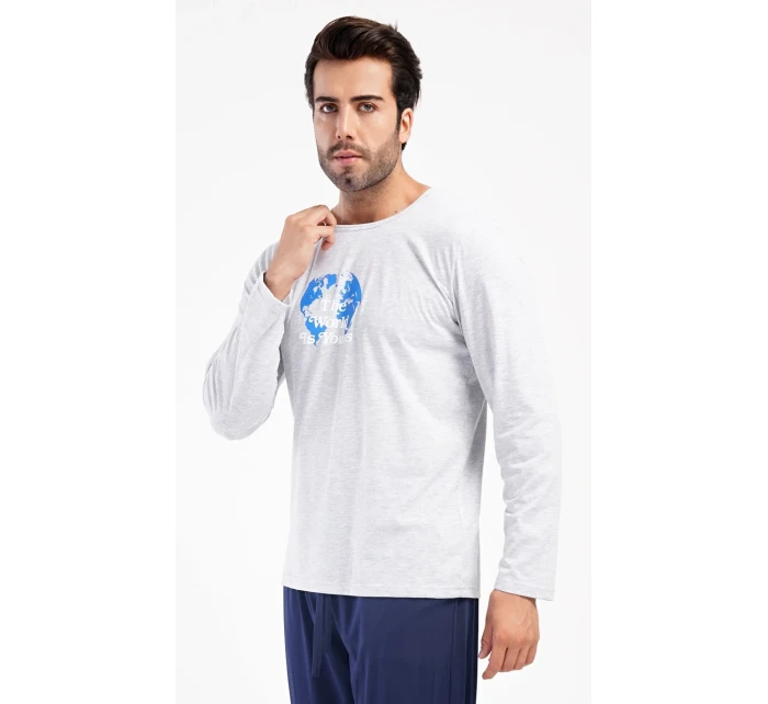 Pánské pyžamo dlouhé model 20656684 - Vienetta MAN