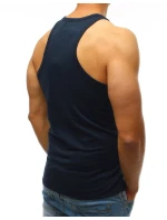 Pánské tílko bez potisku tmavě modré Dstreet model 21962191 - FashionStreet