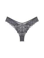 Dámské kalhotky Sensual Spotlight Highleg Brazilian - GRAY - šedé 00DK - TRIUMPH