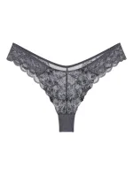 Dámské kalhotky Sensual Spotlight Highleg Brazilian - GRAY - šedé 00DK - TRIUMPH