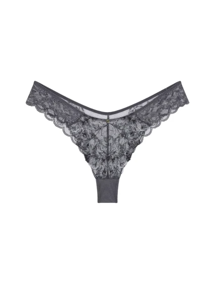 Dámské kalhotky Sensual Spotlight Highleg Brazilian - GRAY - šedé 00DK - TRIUMPH