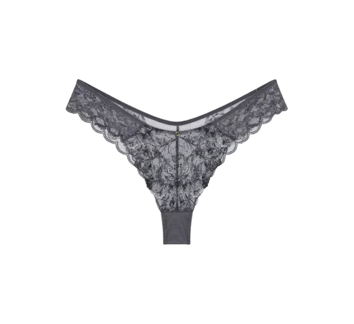 Dámské kalhotky Sensual Spotlight Highleg Brazilian - GRAY - šedé 00DK - TRIUMPH