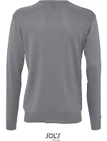 SOL'S Galaxy Men Pánský svetr s výstřihem do V model 22519800 medium grey SOL'S Galaxy Men Pánský svetr s výstřihem do V model 22519800 medium grey