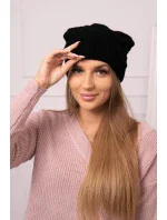 Dámská čepice Nastia K373 černá Dámská čepice Nastia K373 černá
