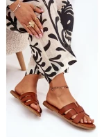 Dámské sandály na plochém podpatku Camel Mirona Dámské sandály na plochém podpatku Camel Mirona