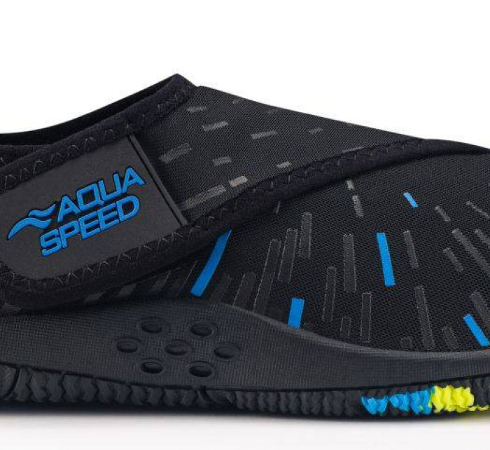 AQUA SPEED Plavecká obuv Tegu Black/Blue