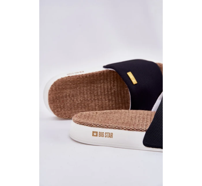 Dámské pantofle Big Star – černé Dámské pantofle Big Star – černé