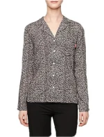 Dámské pyžamo vrch.díl  QS1678E -   Calvin Klein