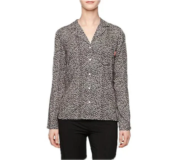 Dámské pyžamo vrch.díl  QS1678E -   Calvin Klein