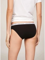 Dámské kalhotky 3PACK UW0UW04895 0R3 vínová/béžová/černá - Tommy Hilfiger