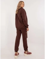 Dámská sada CLM KMPL model 21130004 hnědá - FPrice Dámská sada CLM KMPL model 21130004 hnědá - FPrice