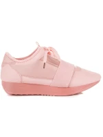 model 5850349 růžové tenisky se šňůrkou - CNB model 5850349 růžové tenisky se šňůrkou - CNB