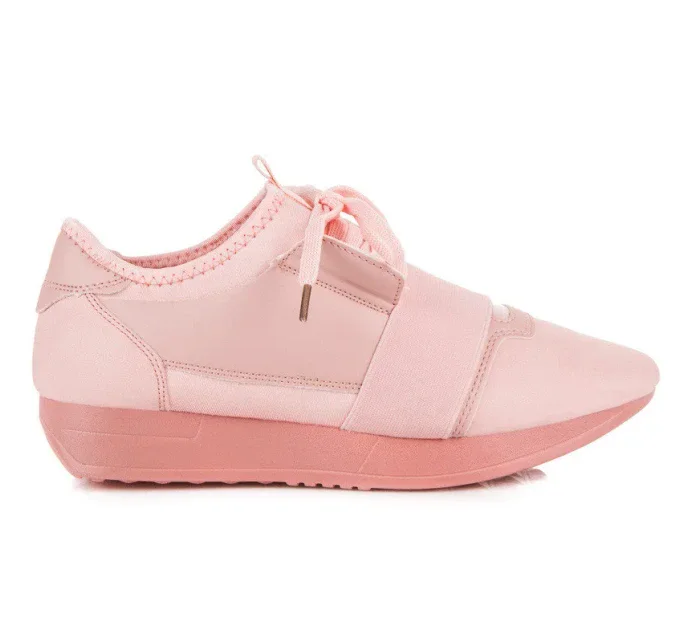 model 5850349 růžové tenisky se šňůrkou - CNB model 5850349 růžové tenisky se šňůrkou - CNB