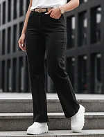 Dámské široké džíny DELUSSIA black FashionStreet UY2669