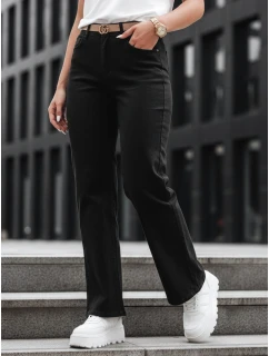 Dámské široké džíny DELUSSIA black FashionStreet UY2669