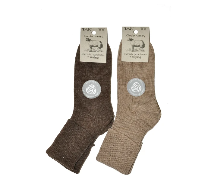 Dámské netlačící ponožky 3540 model 18783352 - Intenso Dámské netlačící ponožky 3540 model 18783352 - Intenso