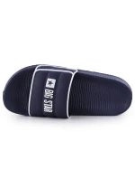 Pánské plážové žabky k bazénu navy blue model 21906557 - Big Star Pánské plážové žabky k bazénu navy blue model 21906557 - Big Star