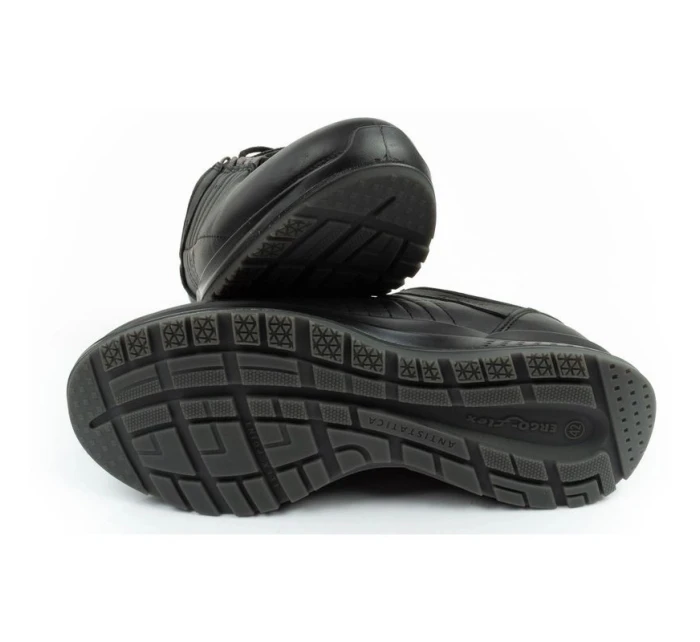 Grisport pánské sportovní boty Nero avon kožené černé pohodlné lehké