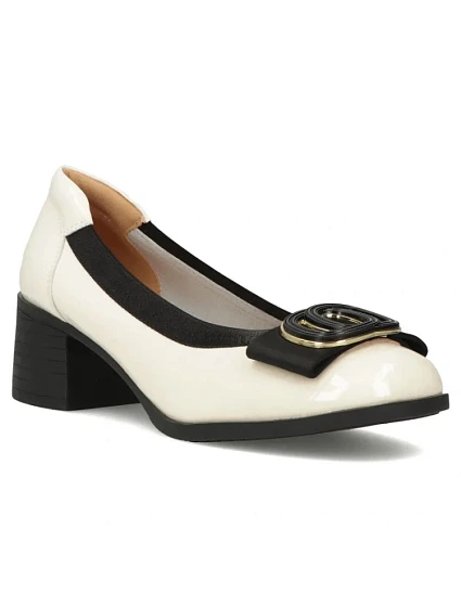 Béžové lakované lodičky Filippo DP6960