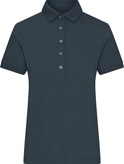 JN Dámské žerzejové polo 02. graphite model 22531273 - Daiber