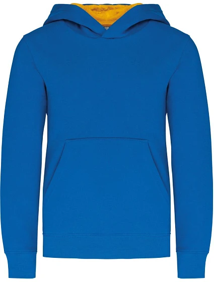 Kariban K 453 Dětská kontrastní mikina s kapucí 20.K453 light royal blue/yellow Kariban K 453 Dětská kontrastní mikina s kapucí 20.K453 light royal blue/yellow