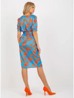 LK SK 508948 šaty.78 modrá LK SK 508948 šaty.78 modrá