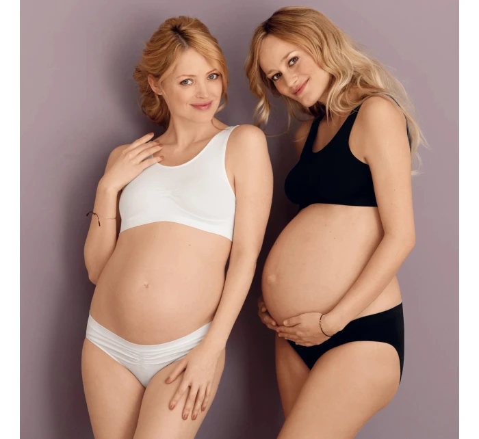 Těhotenský top Seamless model 18339732 Černá 001 - Anita