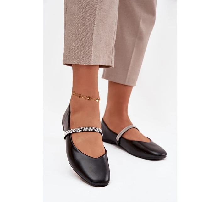 Dámské baleríny 2732 Ilirene černé - Sweet Shoes Dámské baleríny 2732 Ilirene černé - Sweet Shoes